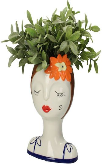 ArteLibre Planter Stone Multicolour 15.7x15.7x22cm.