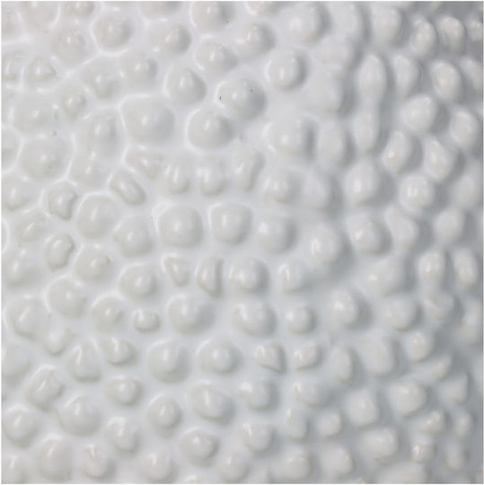 ArteLibre Ghiveci Ceramică Alb 15x15x12εκ.