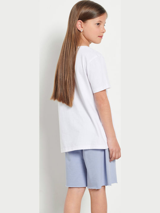 BodyTalk Αθλητικό Παιδικό Σορτς/Βερμούδα Makeupg Jupe Culotte Γαλάζιο