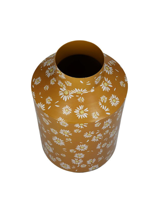 ArteLibre Metallic Vase 16x16x25.5cm