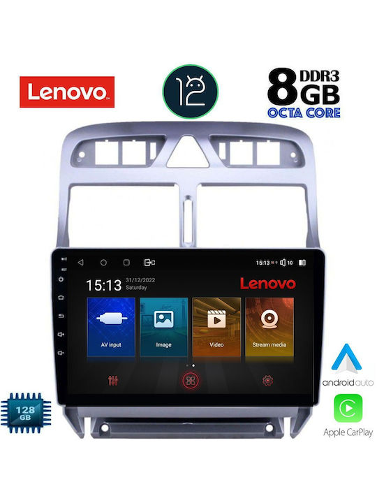 Lenovo Car-Audiosystem für Peugeot 307 2001-2008 (Bluetooth/USB/AUX/WiFi/GPS)