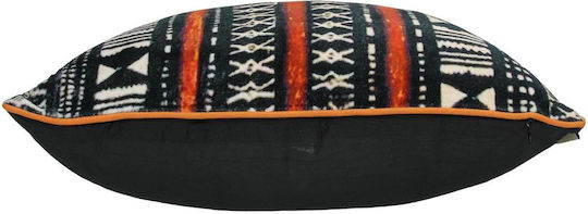 ArteLibre Velvet Sofa Cushion Black 45x45cm