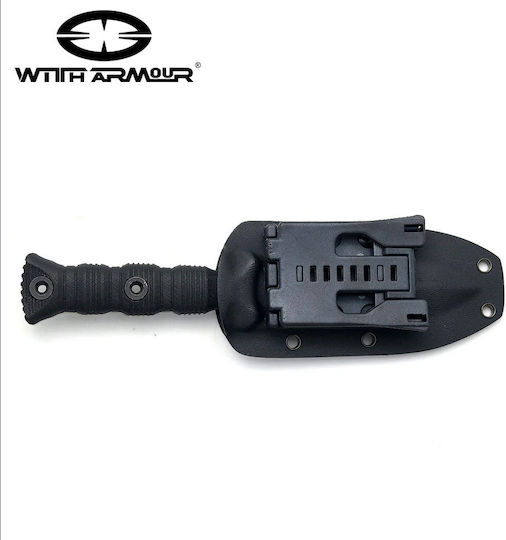 WithArmour Bayonet Cuțit Negru în Toc
