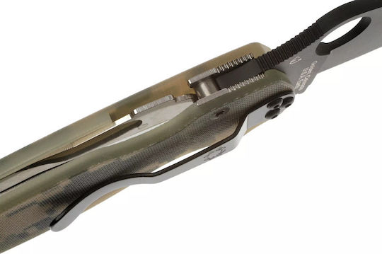 Spyderco Military Briceag Lungime Totală 21buc cu Lamă 8.7buc în Toc