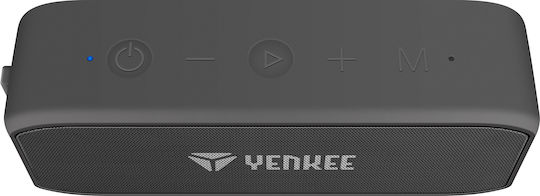 Yenkee YSP 3010BK Qbrick Waterproof Bluetooth Speaker 20W with Battery Life up to 8 hours Black