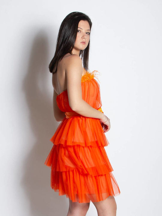 Women's Dress Hellen Batterr - 1999H ORANGE 029700002801433