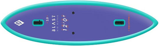 Aquatone Blast Recreational 105326 Πλαστικό Kayak Θαλάσσης 2 Ατόμων Πράσινο