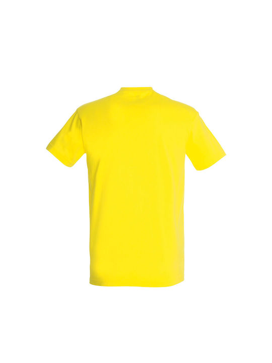 Unisex Tshirt "Nikaria", Lemon Yellow