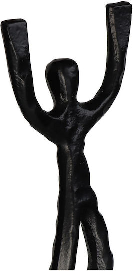 ArteLibre Dekorativ Statuette aus Metall 25x24x58cm 1Stück