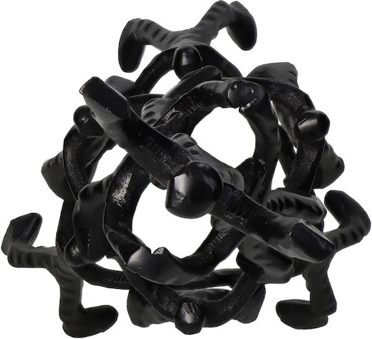 ArteLibre Dekorativ Statuette aus Metall 25x24x58cm 1Stück