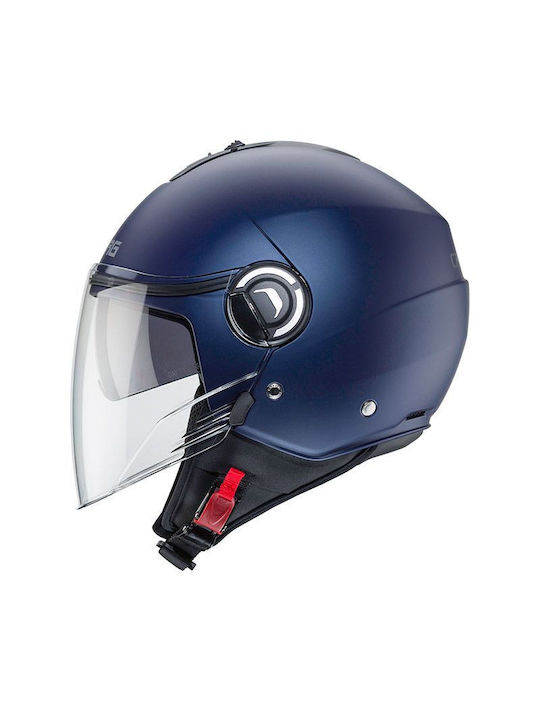 Caberg Riviera V4 Blue Yama Matt Motorcycle Helmet Jet ECE 22.06