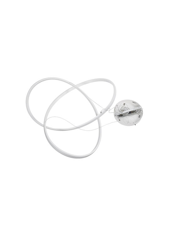 GloboStar Dexter Pendant Light White 73x73x16cm