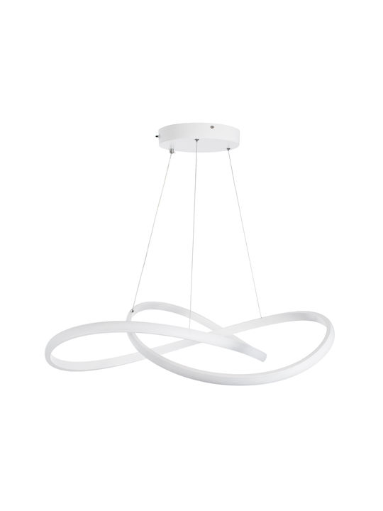 GloboStar Dexter Pendant Light White 73x73x16cm