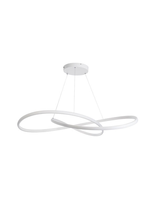 GloboStar Dexter Pendant Light White 103cm