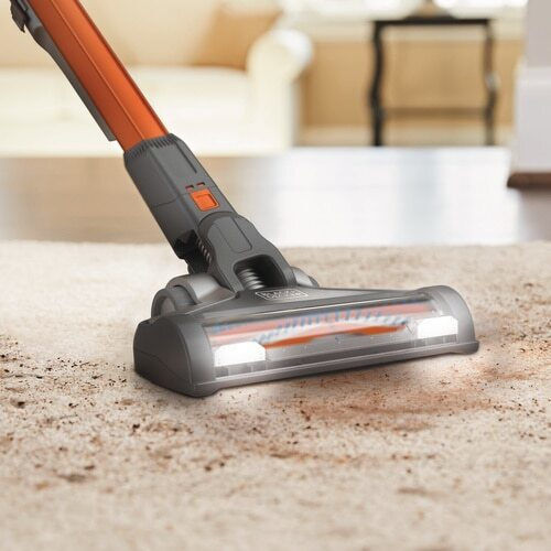 Black & Decker BHFEV182C Επαναφορτιζόμενη Σκούπα 2 σε 1 Stick & Χειρός 18V Πορτοκαλί