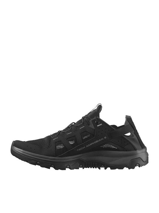 Salomon Techamphibian 5 Men's Hiking Shoes Black