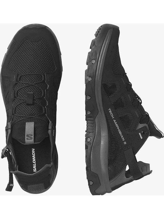 Salomon Techamphibian 5 Men's Hiking Shoes Black