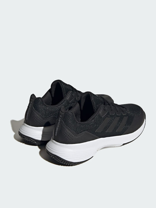 adidas Gamecourt 2.0 Men's Tennis Shoes for Hard Courts Black
