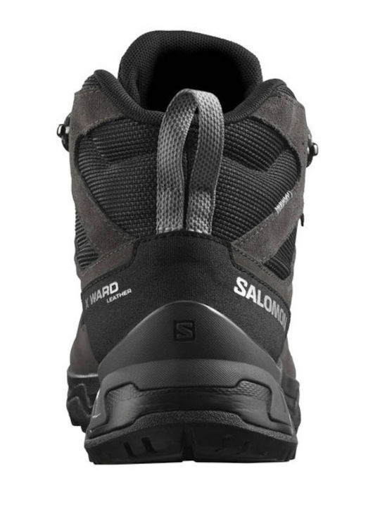 Salomon X Ward Mid GTX Men's Waterproof Hiking Boots with Gore-Tex Membrane Black