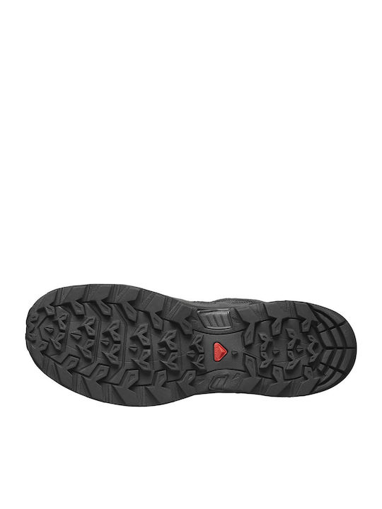 Salomon X Ward Mid GTX Women's Hiking Waterproof Boots With Gore-Tex Membrane Ebony Phantom Black