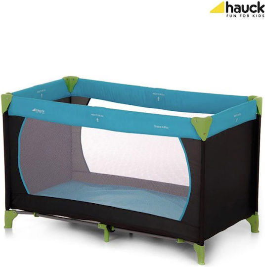Hauck Dream & Play Playpen with Mattress Water Blue 120x60cm