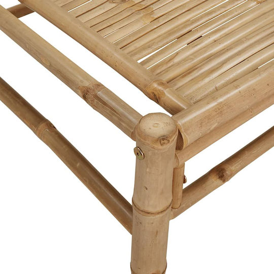 Masa Masa de lounge pentru spații exterioare de bambus 100x55x33buc