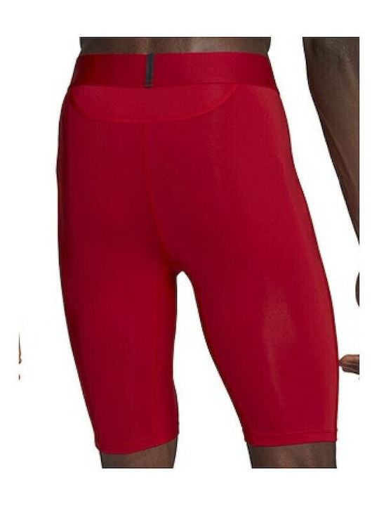 adidas Techfit Aeroready Ανδρικό Αθλητικό Κολάν Κοντό Κόκκινο