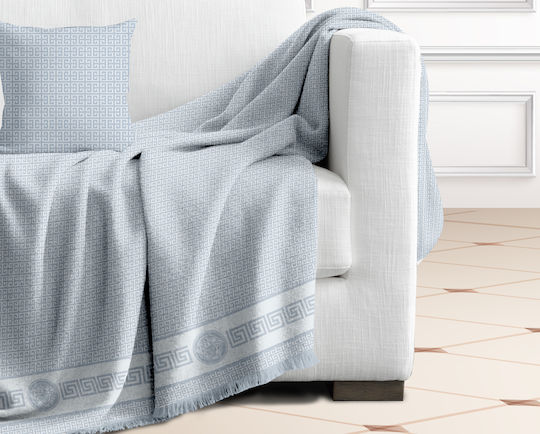 Makis Tselios Home Μαξιλαροθήκη Medina Blue 40x40εκ.