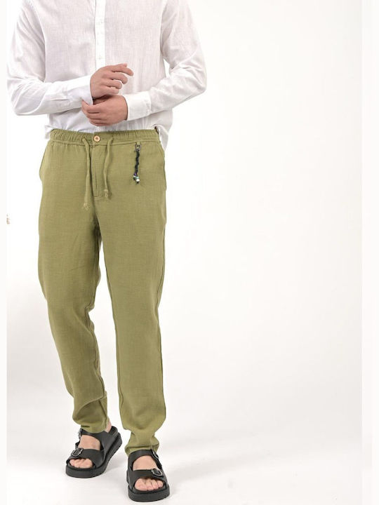 Vittorio Artist Island 500-23 Khaki Men's Trousers