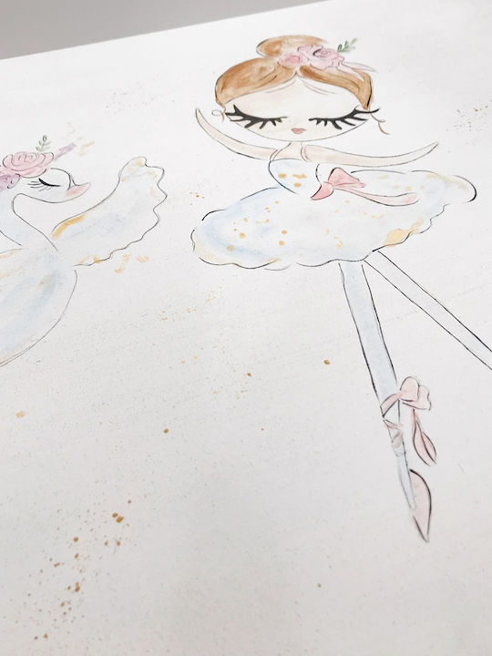 Elena Manakou Ballerina and the Swan Baptism Package with Theme Swan 2pcs