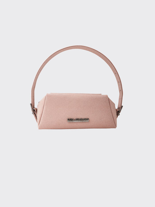 Elena Athanasiou Disco 90’s Baguette Leder Damen Tasche Schulter Rosa