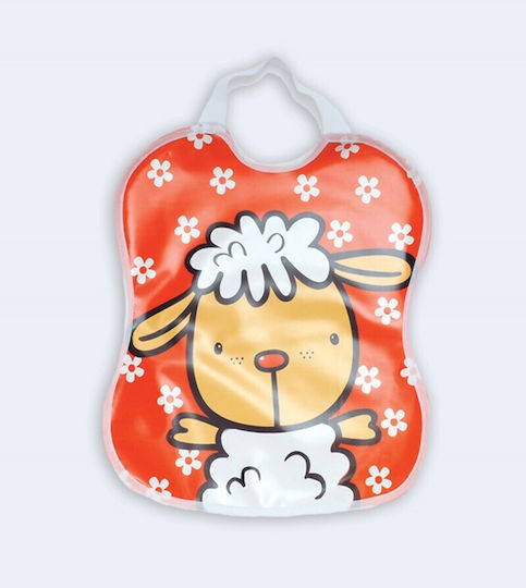 X-treme Baby Waterproof Bib Plastic with Elastic Neck Opening Multicolored 2pcs