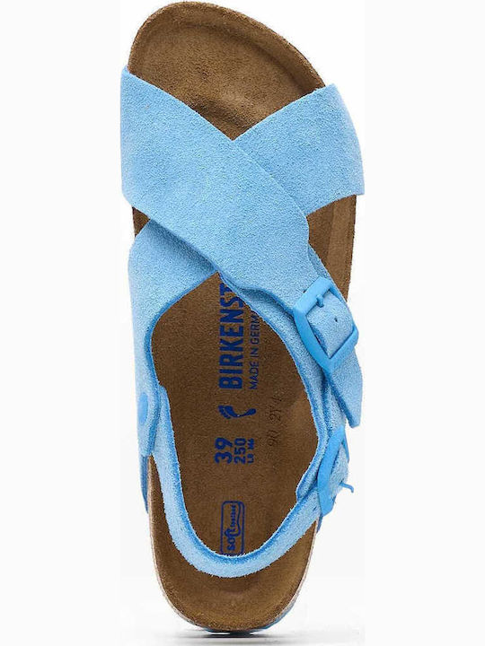 Tulum Women's Flat Sandals Sky Blue Regular Fit