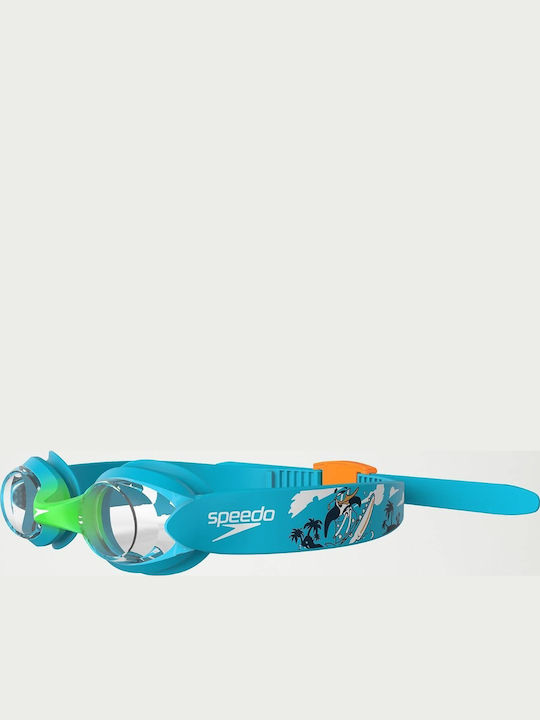 Speedo Infant Illusion Swimming Goggles Adults Blue