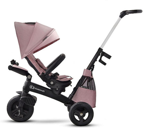 Kinderkraft Easytwist Wandelbar mit Elterngriff 5 in 1 für 9 Monate Rosa