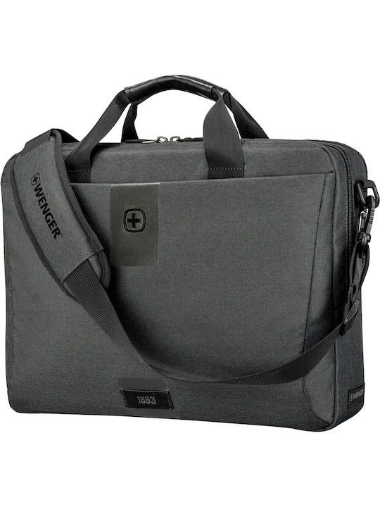 Wenger MX ECO Brief Bag Shoulder / Handheld 16" Gray
