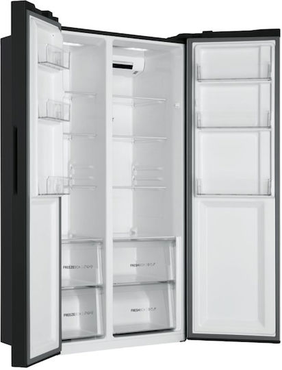 528lt Total NoFrost Î177.5xL90.8xA64.7cm. Negru HSR3918ENPB