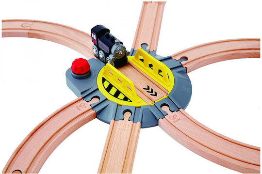 Hape Rail Turntable Railroad Accessories made of Wood for 3+ years+ Years