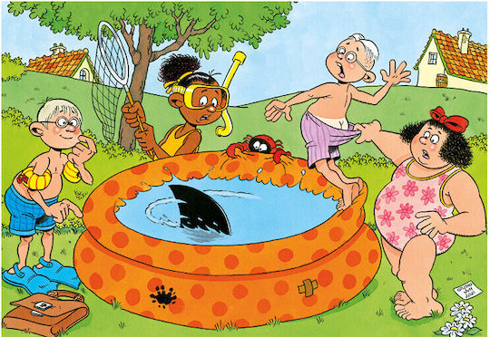 Παιδικό Puzzle Pool Pranks για 5+ Ετών 150pcs Jumbo