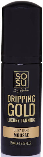 SOSU Dripping Gold Self Tanning Mousse Σώματος Ultra Dark 150ml