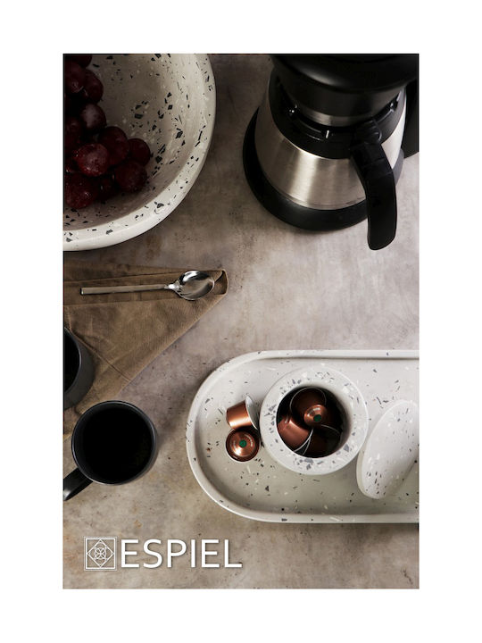 Espiel Morgan Κούπα από Πορσελάνη Μαύρη 310ml