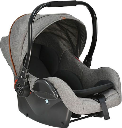 Bebe Stars Torro Adjustable 3 in 1 Baby Stroller Suitable for Newborn Gray 10.6kg