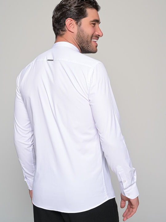 Ben Tailor Men's Shirt Long Sleeve White