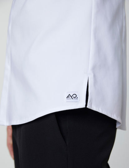 Ayo Coat Chef White with Long Sleeve