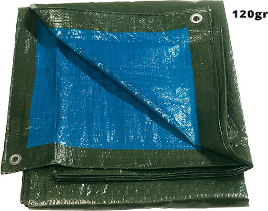 GTC Impermeabil Prelată 120gr/m² 5x4m. Tip de lumină Albastru