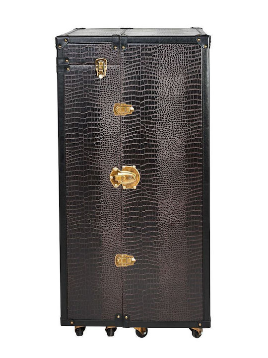 Butlers Hemingway Επιδαπέδια Κάβα Ποτών Ξύλινη Καφέ 59.5x115.5cm