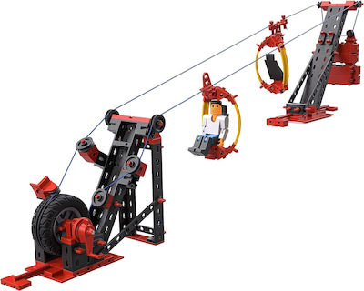 Fischer Technik Joc de construcție din plastic Cable Car Building pentru copii de 7++ ani