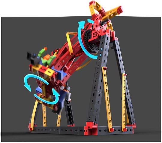 Fischer Technik Kunststoff-Bauspielzeug Crazy Rides für Kinder ab 8+ Jahre Jahren