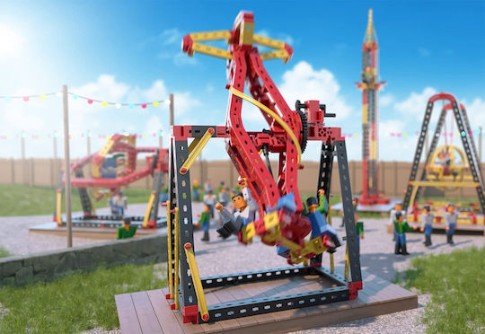 Fischer Technik Kunststoff-Bauspielzeug Crazy Rides für Kinder ab 8+ Jahre Jahren