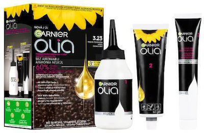 Garnier Olia Set Hair Dye no Ammonia 3.23 Dark Chocolate 60gr